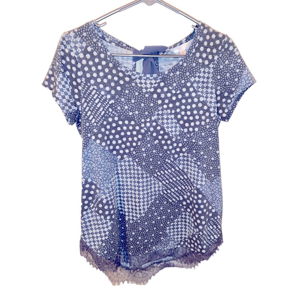 Lauren Conrad tunic top with tie back. Size x-small. Worn once.